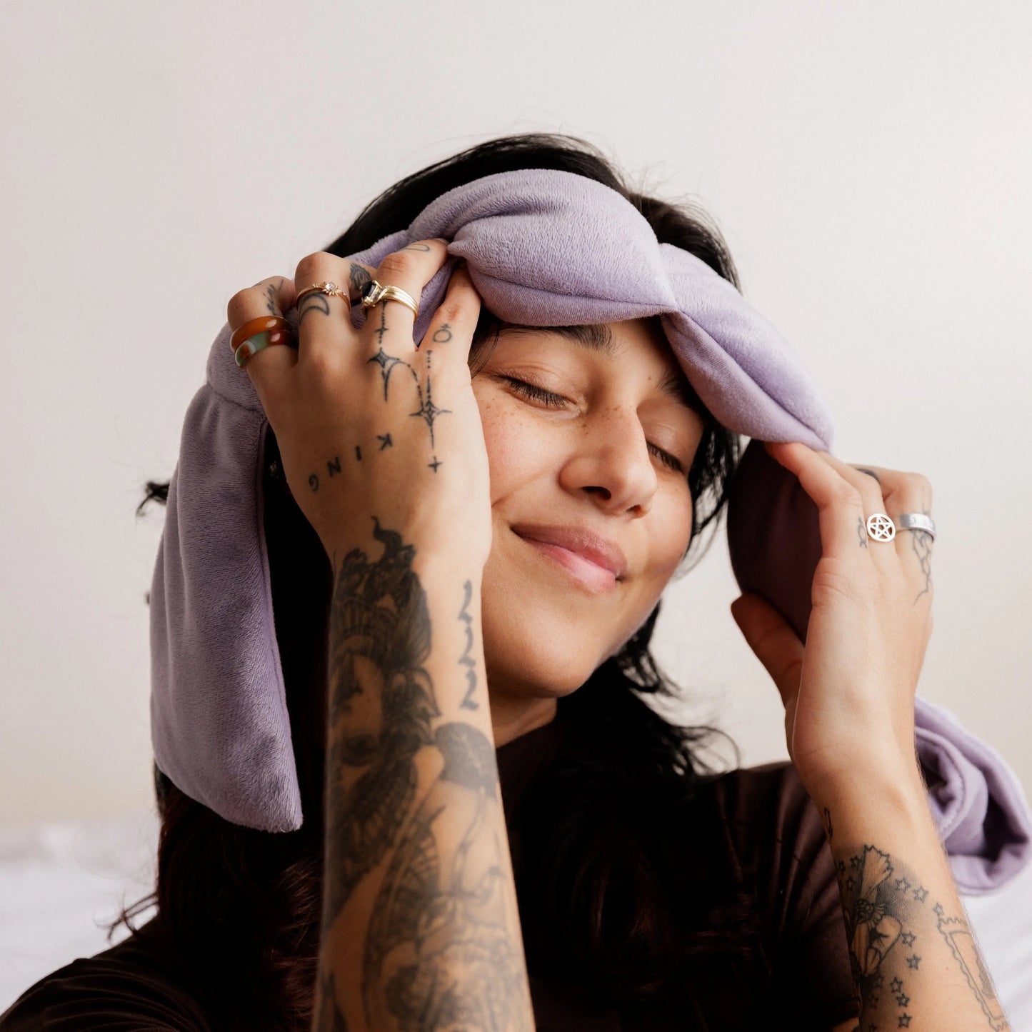 Weighted Eye Mask